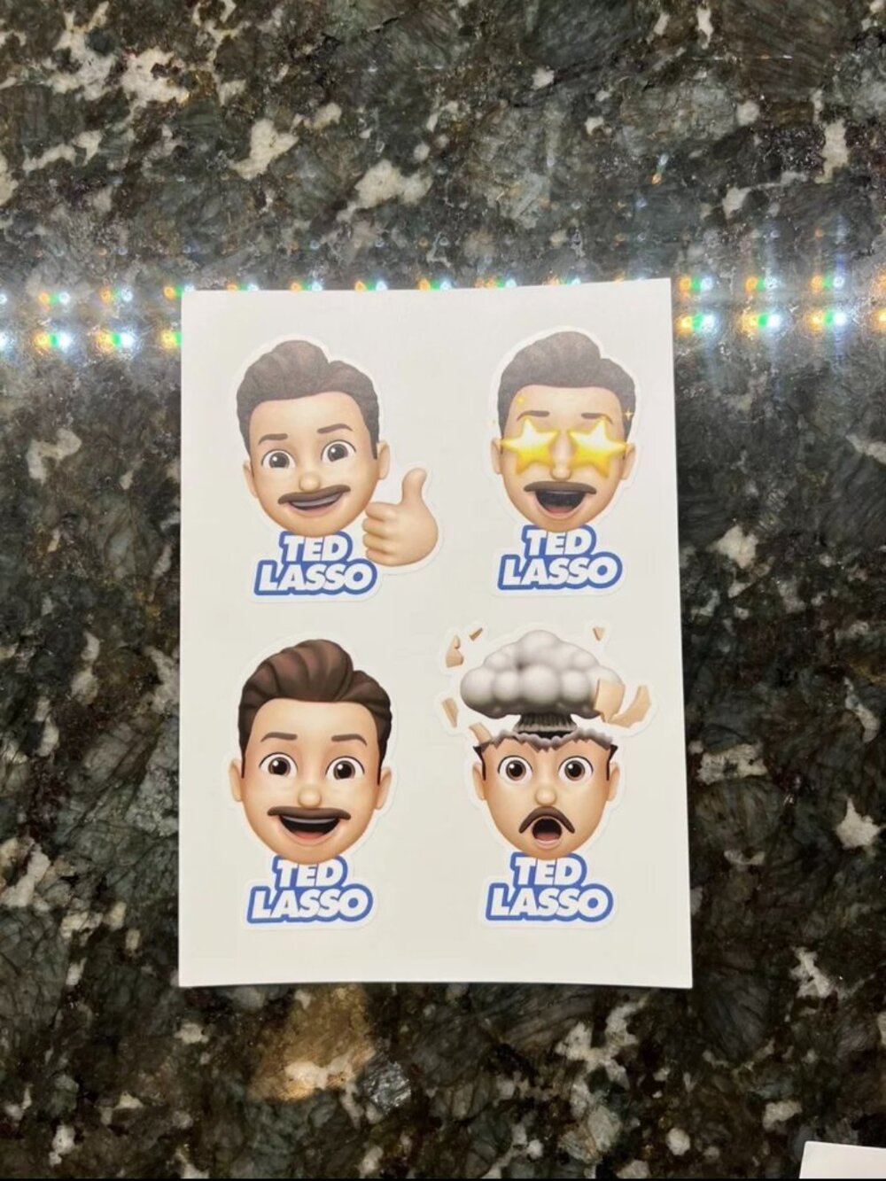 TED LASSO STICKERS, Apple Exclusive